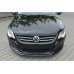 Накладка сплиттер на передний бампер на VW Passat CC